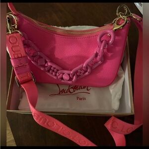 Christian Louboutin Pink Shoulder Bag